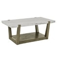 thumbnail image 5 of Steve Silver Perth Modern 50" Rectangle Coffee Table, White, 5 of 7