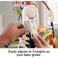 thumbnail image 3 of Centro de Actividades Fisher-Price Palm Paradise Jumperoo con Luces Musicales y Juguetes de Desarrol, 3 of 6