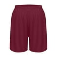 thumbnail image 6 of Clearance! Titcea Plus Size Shorts for Women, Cotton Solid Color Thin Sleep Shorts Loose Comfort Summer Casual Home Shorts, Gifts for Mom/Her, 6 of 6