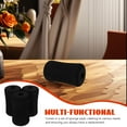 thumbnail image 3 of DEEPCRAFF 3Pcs Black Sponge Pad Rolls for Home Gym Comfortable Use Foam Rollers, 3 of 6