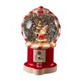 thumbnail image 3 of Sharprepublic Christmas Musical Snow Globe Craft Musical Lantern for Bookshelf Living Room Santa Hugs Tree, 3 of 8