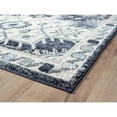 thumbnail image 3 of Abani Cruz Geometric Navy Indoor Area Rug 4' x 6' 4' x 6', 3 of 5