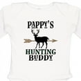 thumbnail image 4 of Inktastic Pappys Hunting Buddy Bow Hunter Boys or Girls Long Sleeve Baby Bodysuit, 4 of 5