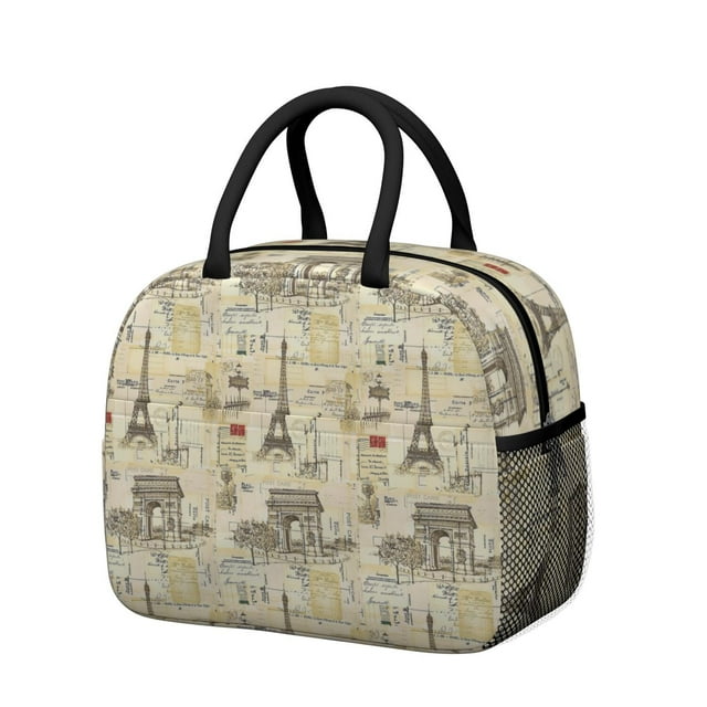 Boîte à Lunch Isolée Vintage d'Aventure, Voyage, Exploration, Sac Isotherme pour l'Extérieur