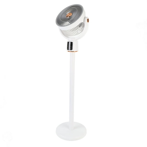 Ventilador De Piso, Ventilador De Pie Oscilante De Doble Uso, Altura Ajustable, Temporizador De 12 Horas Para El Hogar Y El Dormitorio