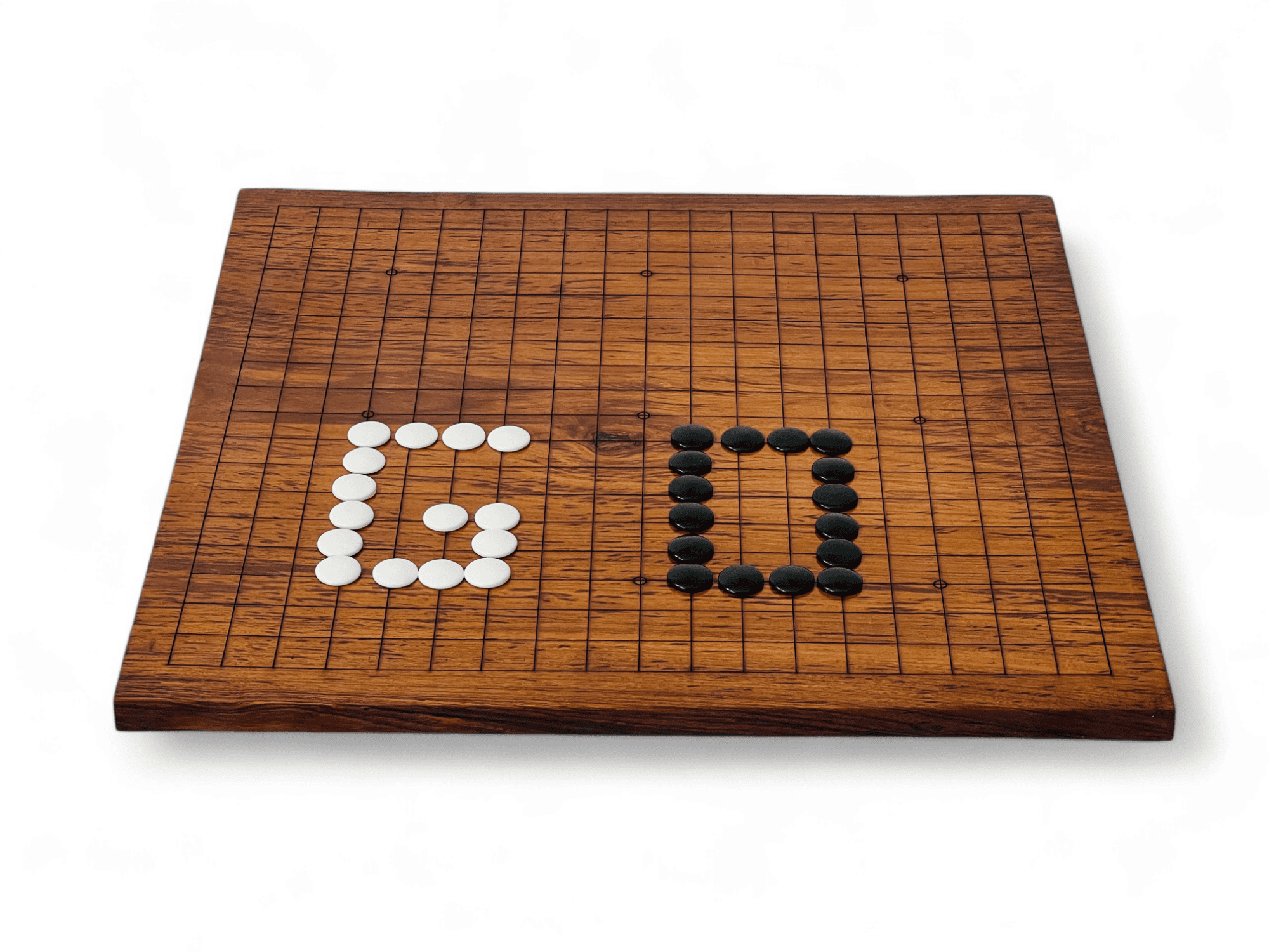 Premium Rosewood Go Board Game Set with 361 Stones & 2 Storage Bowls | 20” Classic Strategy Game, Handmade Wooden Board for Advanced Players & Collectors, Durable Tabletop Entertainment
