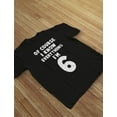 thumbnail image 5 of Tstars Boys Unisex 6th Birthday Gift Shirt Birthday Gift for 6 Year Old Birthday Gift for Boys I Know Everything I'm 6 Funny Birthday Party B Day Youth Kids T Shirt, 5 of 6