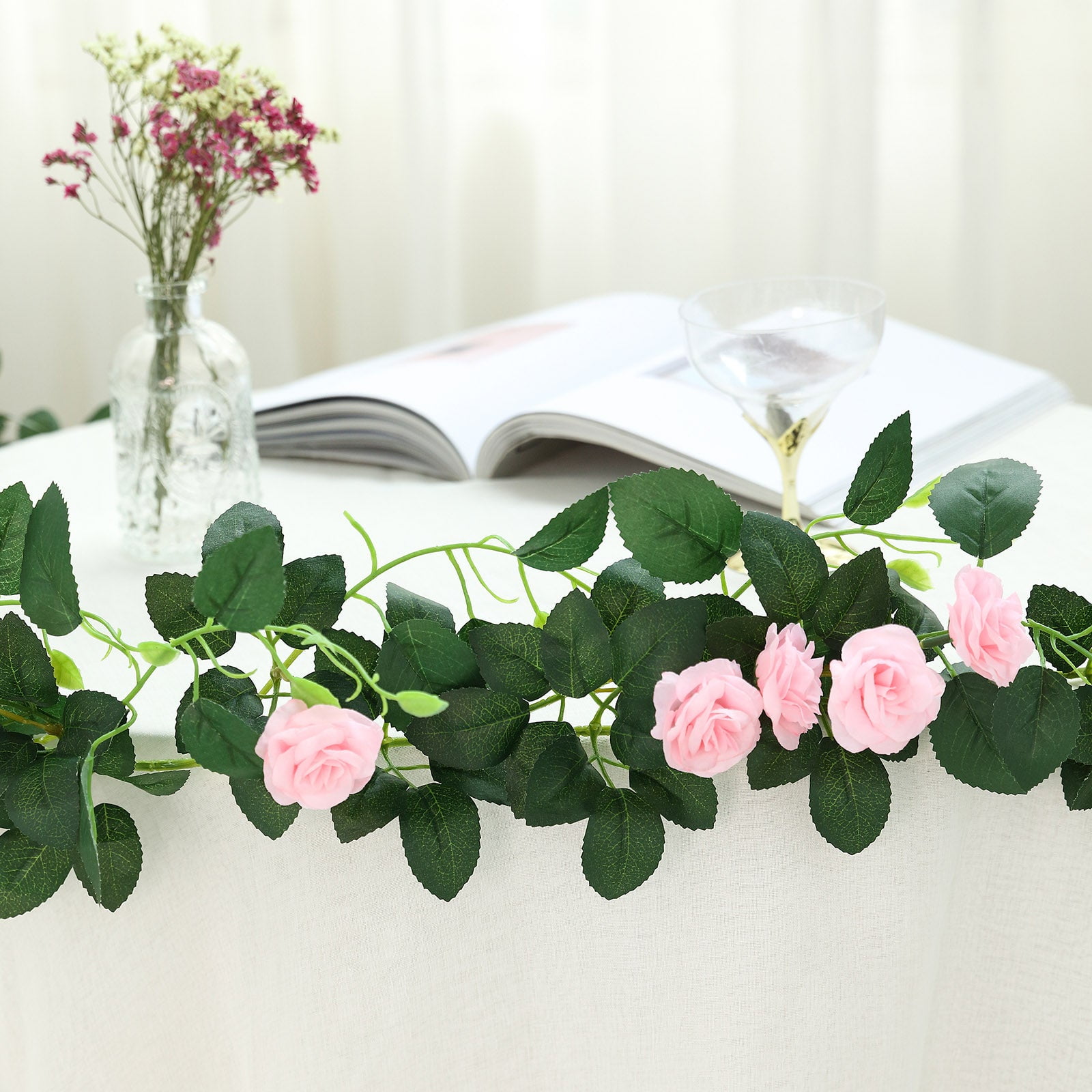 Artificial Flower Garlands, Leis, Swags and Teardrop – Silk Plants Direct