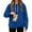 Dark Blue_#02, variant on Stralyhd Pet Pouch Hoodie for Women Oversized Dog Pouch Sweatshirts Waffle Warm Pet Carrier Hoodie Long Sleeve Small Animal Carrier Pullover Wine L
