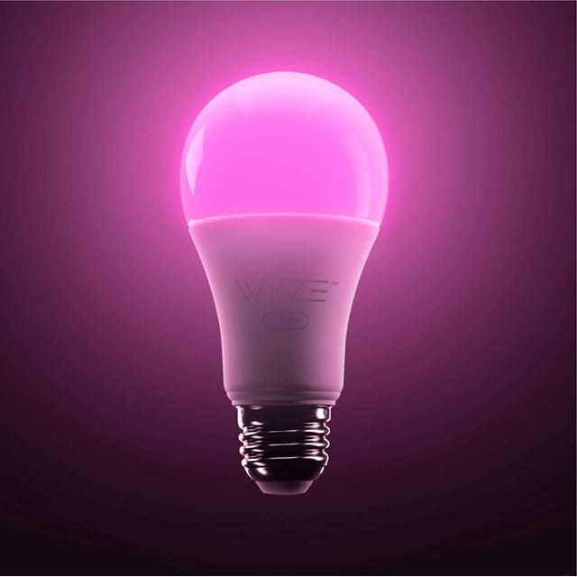 Wyze Bulb Color, paquete de 2, 16 millones de colores y blanco sintonizable con control de aplicaciones