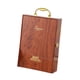 thumbnail image 4 of Caja de vino tinto para dos botellas, de madera, elegante, para regalo de inauguración de la casa. Tipo C, 4 of 9