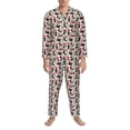 thumbnail image 3 of Hirioo Christmas Cat for Men's Pajama Sets 2 Piece Pjs Men's Long-Sleeved Pajama Set Button Down Sleepwear,S-XXL-XX-Large, 3 of 7