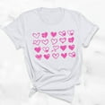 thumbnail image 2 of WREESH Cute Summer Letter Print T-Shirts Women's Short Sleeve Fashion Tops with Round Neck White, 2 of 5
