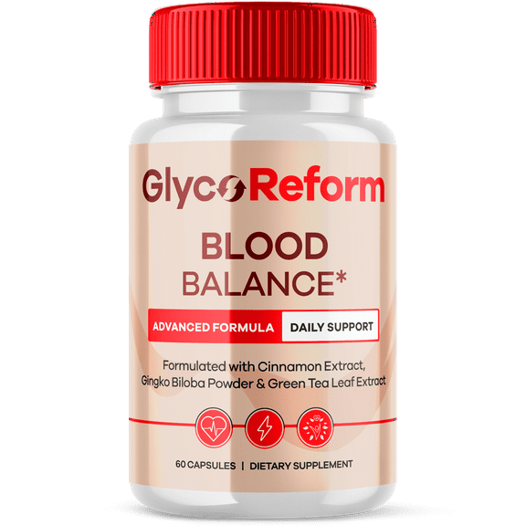 Glyco Reform Blood Support Pills Advanced Formula Vitamin Supplement 60 Capsules