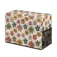 thumbnail image 2 of DAMAI Embroidered Floral Sewing Machine Cover with Storage Pockets, Quilted Dust Proof Protective Case for Most Standard Sewing Machine Foldable Sewing Machine Cover, 2 of 7