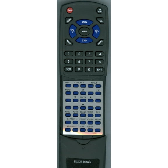Replacement Remote for CASIO 10366439, RT10366439, YT100, XJA240, XJA135, XJA245, XJA140, XJA230, XJA145, XJA235, XJA130