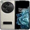 thumbnail image 4 of Fesign Slim Phone Case for Oneplus Open Oppo Find N3 Case with Kickstand. Oneplus Open Luxury Leather Back Case with Hinge Protection Hard PC Bumper Case for Oneplus Open 2023 (Silver), 4 of 5