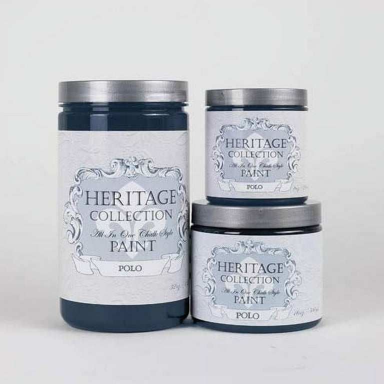 Heirloom Traditions Heritage Collection All-In-One Chalk Style Paint, Polo,  1 Qt. - G.W. Hardware