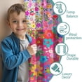 thumbnail image 3 of Blackout Kids Curtains,Boho Bohemia Pioneer Flower Childrens Insulated Curtains Set Of 2,Bedroom Essentials,Toddler Room Decor 42"x84"(106x213cm), 3 of 4