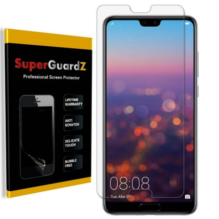 [8-Pack] For Huawei P20 Pro SuperGuardZ Screen Protector, Ultra Clear, Anti-Scratch, Anti-Bubble