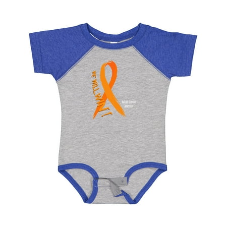 

Inktastic We Will Win Multiple Sclerosis Awareness Gift Baby Boy or Baby Girl Bodysuit