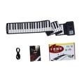 thumbnail image 4 of TISHITA 88 Key Roll up Keyboard Piano 16 Rhythms, 16 Tones, 6 Demo Songs for Ages 3+, 4 of 8