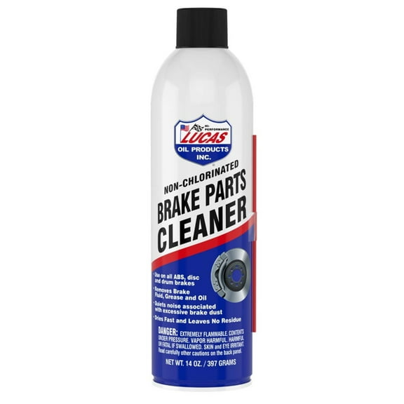 Lucas Oil 10906 Brake Cleaner Aerosol Brake Parts Cleaner, 14 Oz