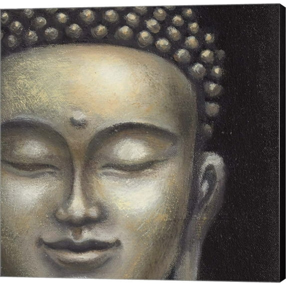 Serene Buddha II Crop by Naomi McBride, Canvas Wall Art, 12W x 12H