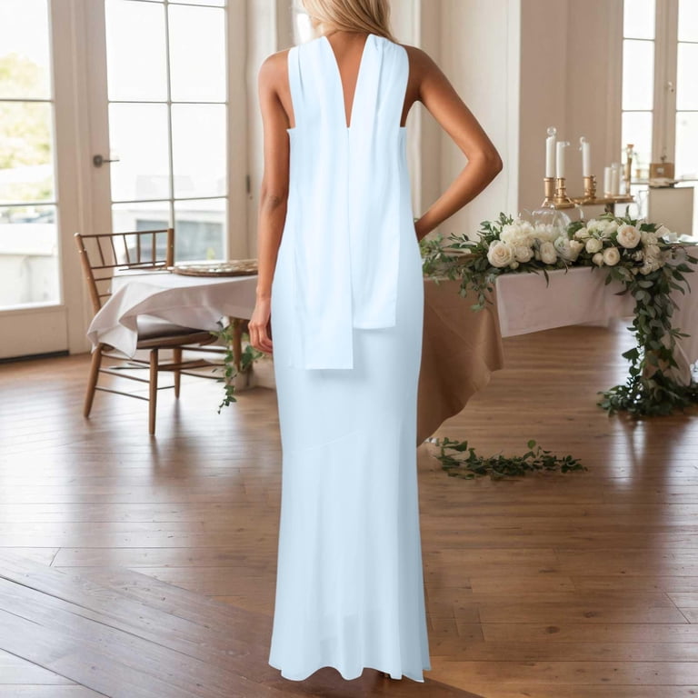 backless bridesmaid dress Pastel Long Mermaid Low Back Bridesmaid Dresses with Spaghetti Straps