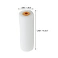 thumbnail image 2 of unbranded Mini Foam Paint Roller Foam Roller Roller Brush 10.50X3.40X3.40CM White, 2 of 8
