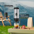 thumbnail image 4 of Cafetera Expreso Eléctrica Portátil : Cafetera de Camping con Autocalentamiento de 20 Bares y Batería de 7500 MA, Ideal para Viajes y Oficina., 4 of 8