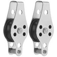 thumbnail image 1 of Octpeak Kayak Boat Accessories,2pcs Pulley Block With Nylon Sheave Stainless Steel Rope Pulley Nylon Blocks For Kayak Boat,Stainless Steel Rope Pulley, 1 of 8