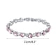 thumbnail image 1 of Pulsera magnética de diamantes ajustable con imán de Gauss en forma de corazón, 1 of 4