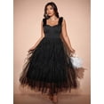 burgundy lace maxi dress Rinna Bardot-Neck – Club L London Luxe Brilliance Light Blue Size:UK 11 corset top dress