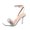 White, variant on OAVQHLG3B Women Summer Shoes Buckle Strap Thick High Heels Open Toe Sandals Party Shoes