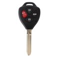 thumbnail image 1 of Remote Key Fob Case, ABS Simple Installation Lightweight Key Fob Cover  For Car Accessories Replacement For 4 Runner Camry Matrix  Venza Yaris, 1 of 8