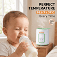 thumbnail image 5 of Baby Essentials Bottle Warmer8-in-1Fast Heating for Breastmilk and Formula,Baby Registry Search,with Accurate Temperature Control and Automatic Shut-Off,with Defrost,Keep Warm,for All Bottles, 5 of 11