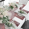 thumbnail image 5 of Decozen Placemat Set of 8 for Fall Autumn Thanksgiving Dining Coffee Table Tablemats Vinyl PVC, Dark Brown, 5 of 10