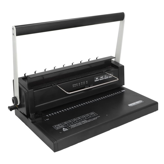 Binding Machine, Humanized Handle Binding Machine Spiral Coil Binder for A4 A5