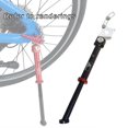 thumbnail image 5 of Lightweight Folded Bike Kickstand Aluminum Alloy Stable Rear Side Kick Stand Prop Single Leg Support Parking Black, 5 of 7