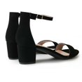 thumbnail image 7 of J. Adams Daisy Sandals, Comfortable Ankle Strap Block Heel Block Heel Open Toe Shoes, Chunky Heels for Women, 7 of 7