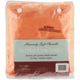 thumbnail image 4 of TL Care® Heavenly Soft Chenille Fitted Crib Sheet, Orange, 4 of 5