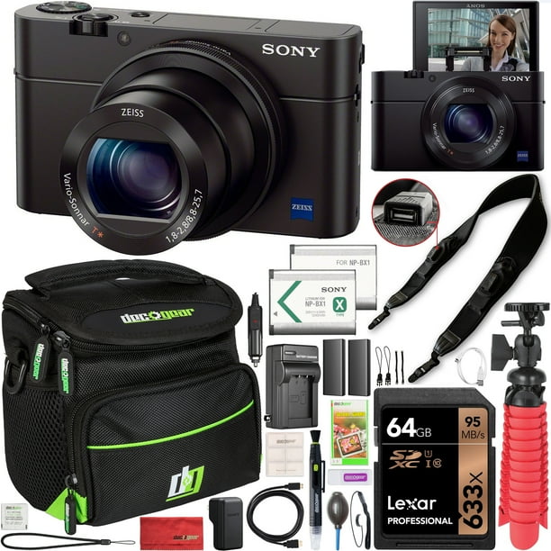 Sony Cyber Shot Rx100 Iii Compact Digital Camera Dsc Rx100m3 W Zeiss 24 70mm Zoom Lens