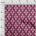 thumbnail image 1 of oneOone Cotton Cambric Fabric Arrow Sign Kasuri Print Sewing Fabric BTY 56 Inch Wide, 1 of 4