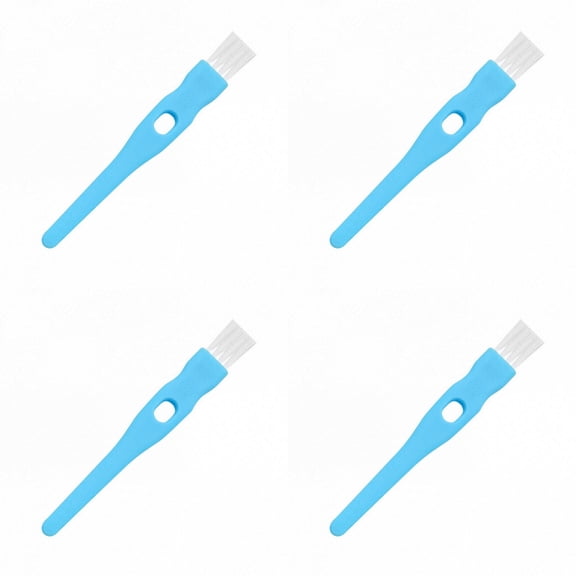 Solivara Small Nylon Brushes 4.3 Inch For Cleaning Nose Trimmer Mug Lid And Small Appliances(G*4,4.33*0.55 in)