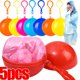 thumbnail image 2 of Typpkmm Mini Rain Ponchos, Heavy Duty Waterproof Raincoats for Adults, Portable Pack of 4, Red, 2 of 7
