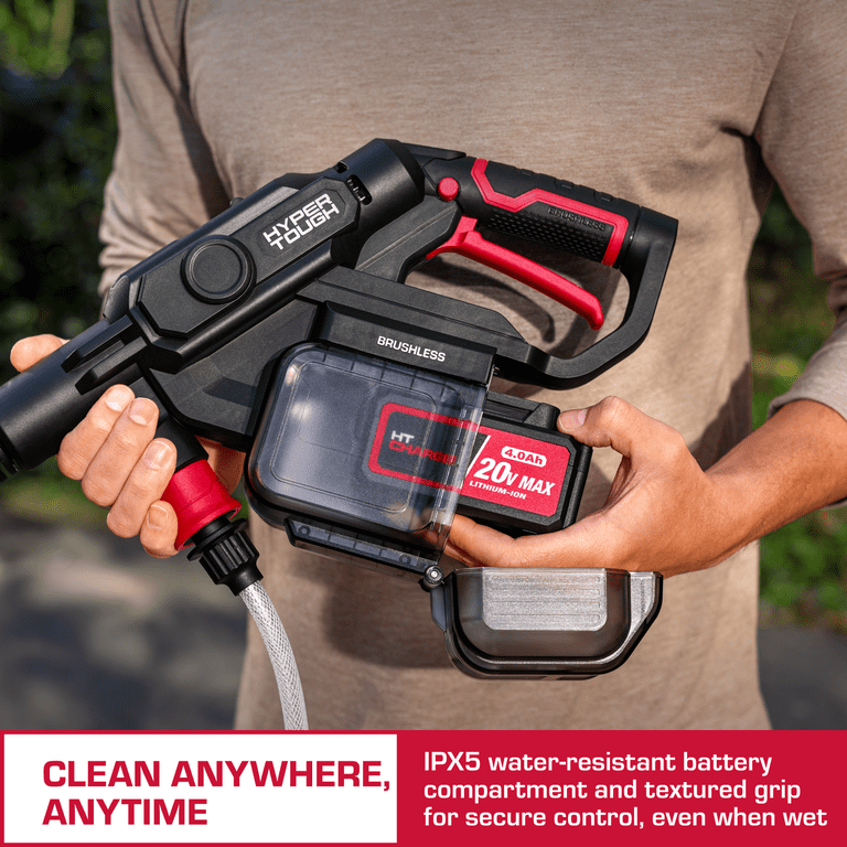 Hyper Tough 710 PSI 20V Brushless Cordless Portable Pressure