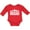 Red, variant on Inktastic Miami Skyline Grunge Boys or Girls Long Sleeve Baby Bodysuit