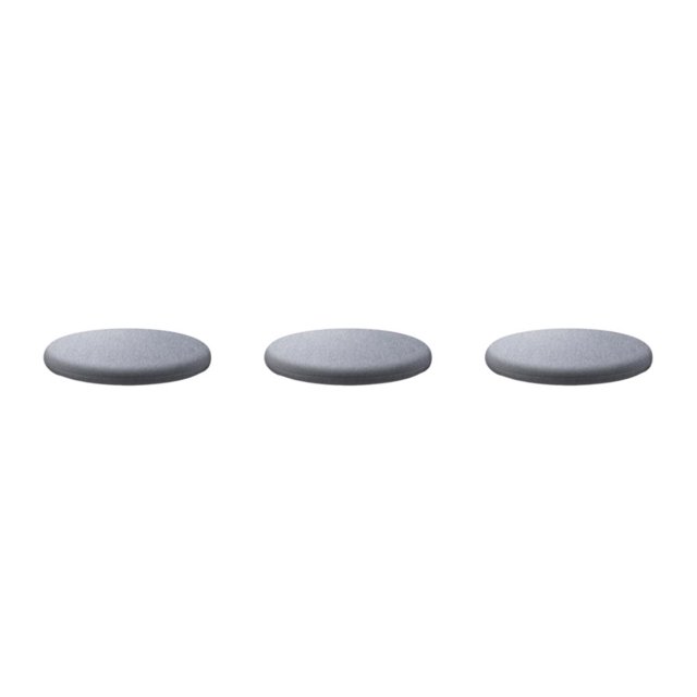 VONKY Soft And Comfortable Cushions For Cozy Seating Experience Multifunctional light grey 40cm 3Set
