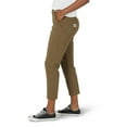 thumbnail image 5 of Lee Women's High Rise Straight Leg Cropped Knit Pants, 5 of 5